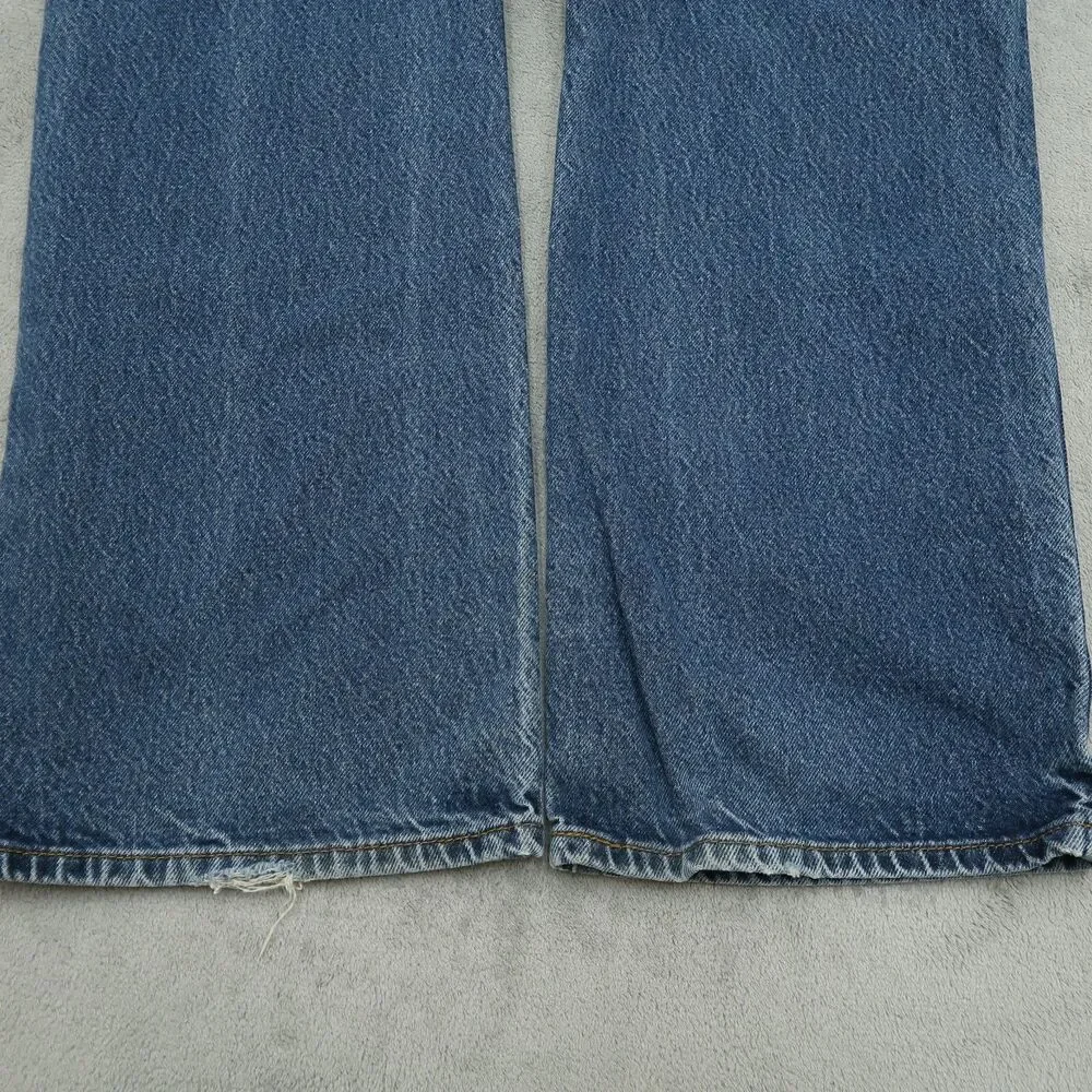 Levi's 517 Jeans Mens 38x32 Blue Regular Bootcut Rigid Denim Pants Medium Wash